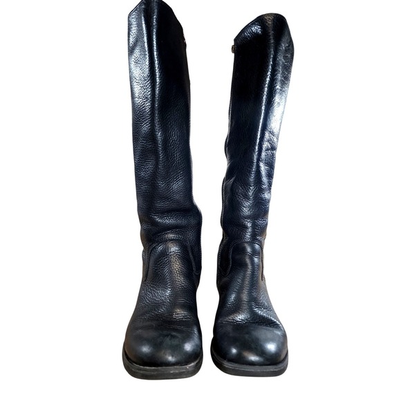 SOFFT Sharnell II Waterproof Womens Black Leather Lace Up Knee High Boots Sz 8M - Picture 4 of 12